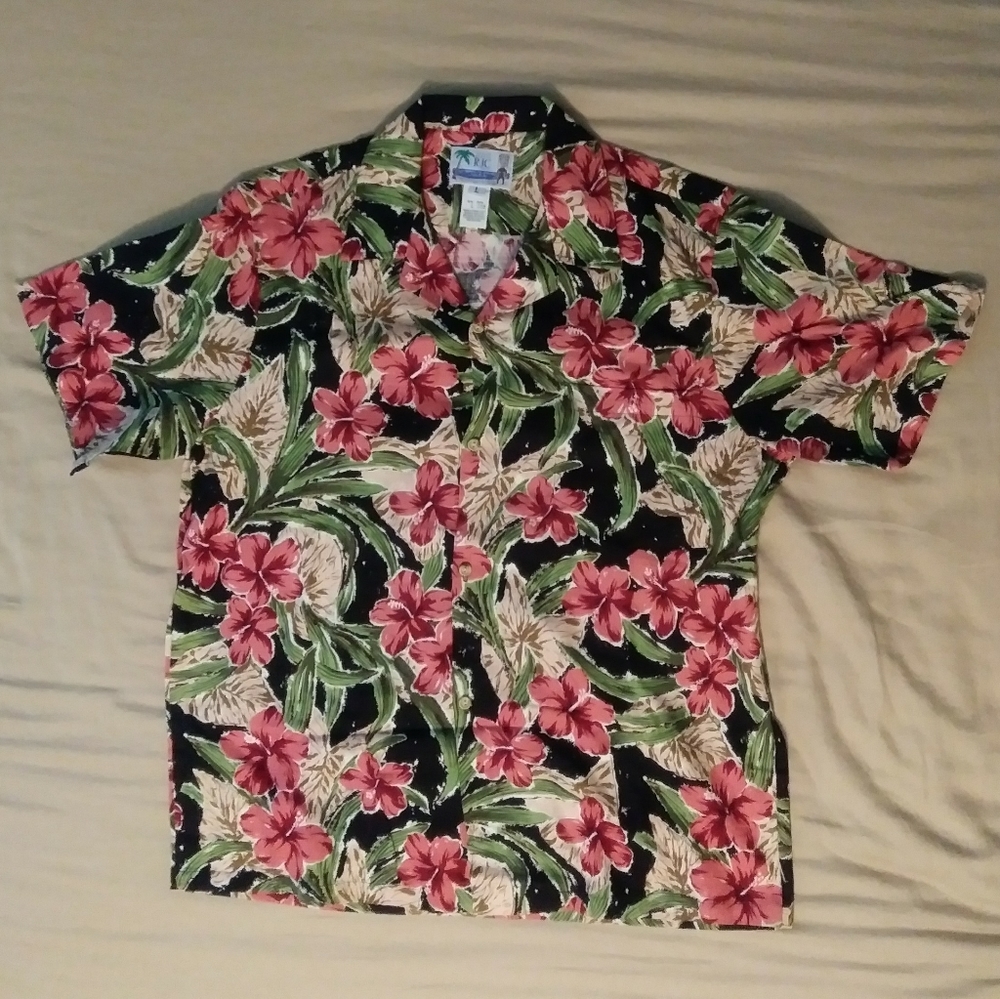 Vintage RJC Short Sleeve Hawaiian Shirt